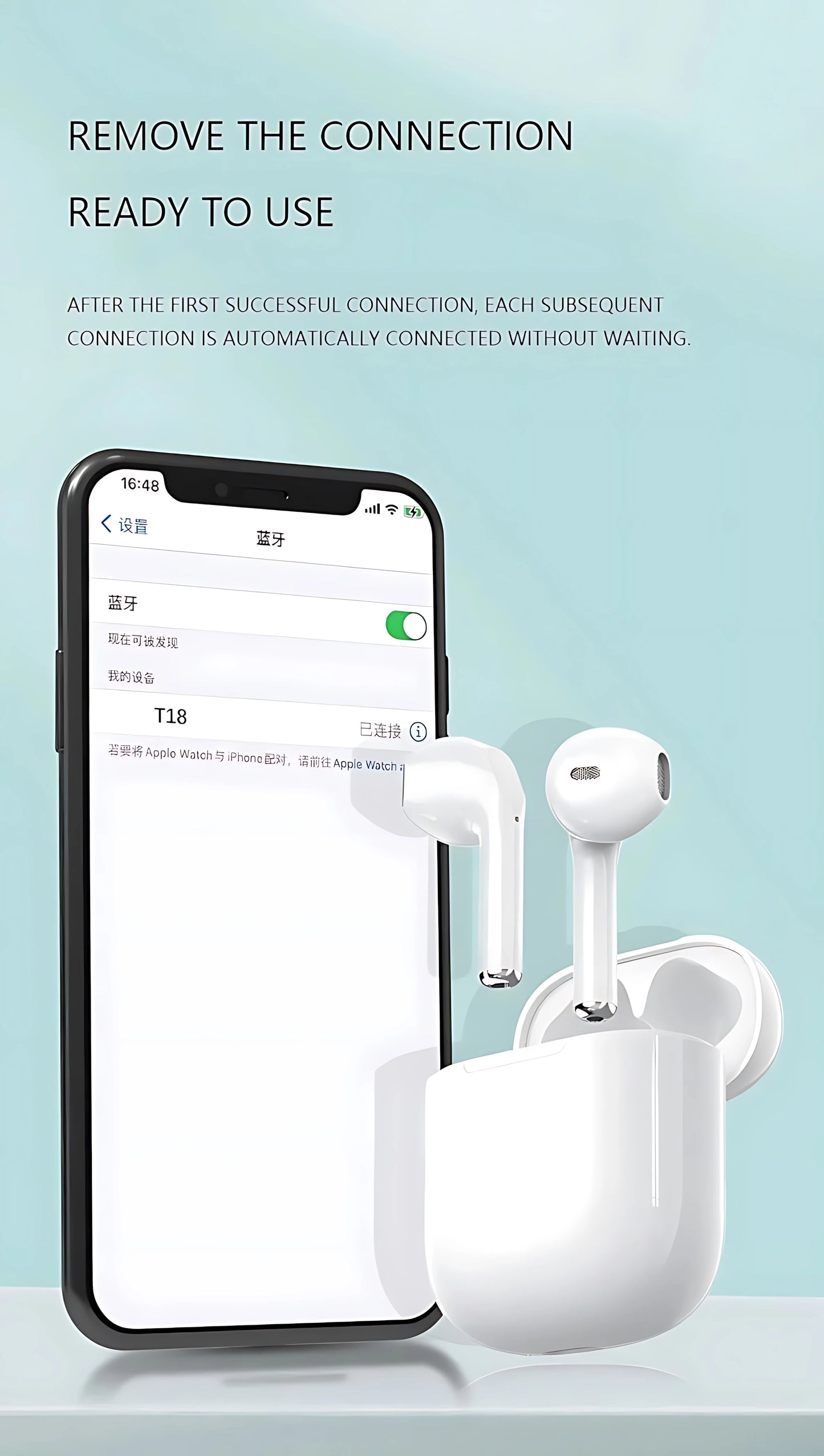 2025 TWS Air  Fone Bluetooth Earphones Wireless Headphones with Mic Touch Control Wireless Bluetooth Headset Pro 4 Earbuds