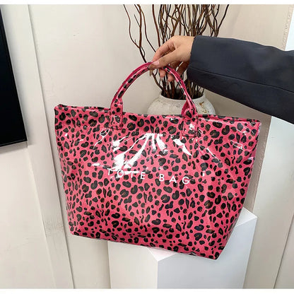 Leopard Print Women's Handbag Summer New Large-capacity Fashionable Tote Bag Fashionable Handbag Bags for Women Designer Bags