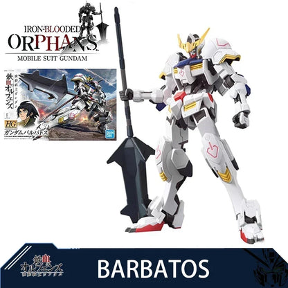 Gundam HG 1/144 IBO Model Barbatos BANDAI Iron Blooded Assembly Action Mech Original Product