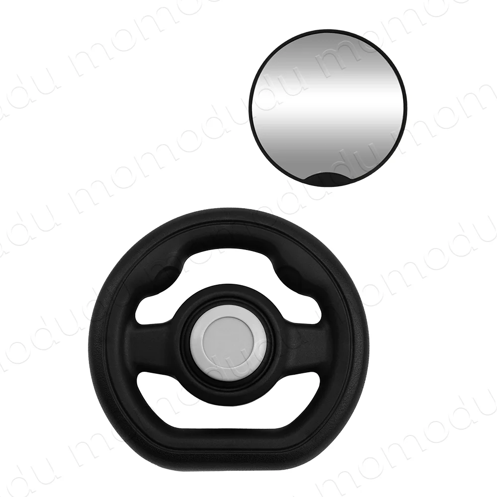 1PC Universal Pretend Steering Wheel for Strollers & Carts - Detachable, Fun Driving Attachment