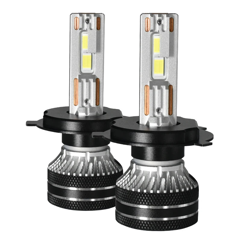 K5C H7 LED 60000LM 140W H7 Canbus Led Bulbs 4300K LED H4 H11 HB3 9005 HB4 9006 K6C Led Double Copper Tube Fog Light 12V 2PCS