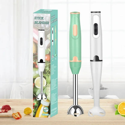 HOMEFISH Immersion Hand Stick Blender Electric Food Vegetable Grinder Handheld Stick Mixer for Smoothies Sauces