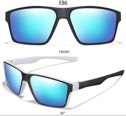 LOISRUBY Brand Classic Cycling Polarized Sunglasses Men Women Mtb Bicycle Square Eyewear Camping Hiking Driving Goggles UV400