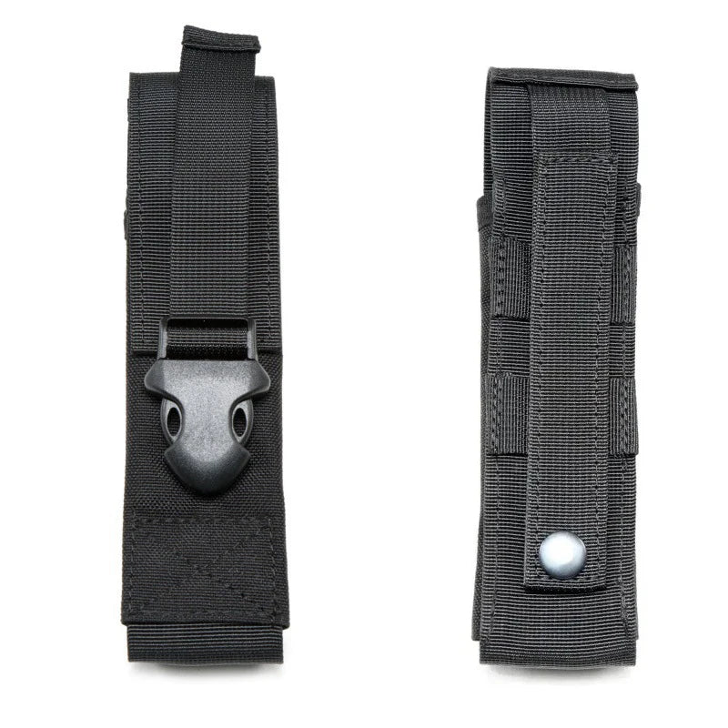 Flashlight Pouch Torch Holder Case Molle EDC Tool Waist Bag Outdoor Sport Camping Hiking Hunting Accessories Scissor cover
