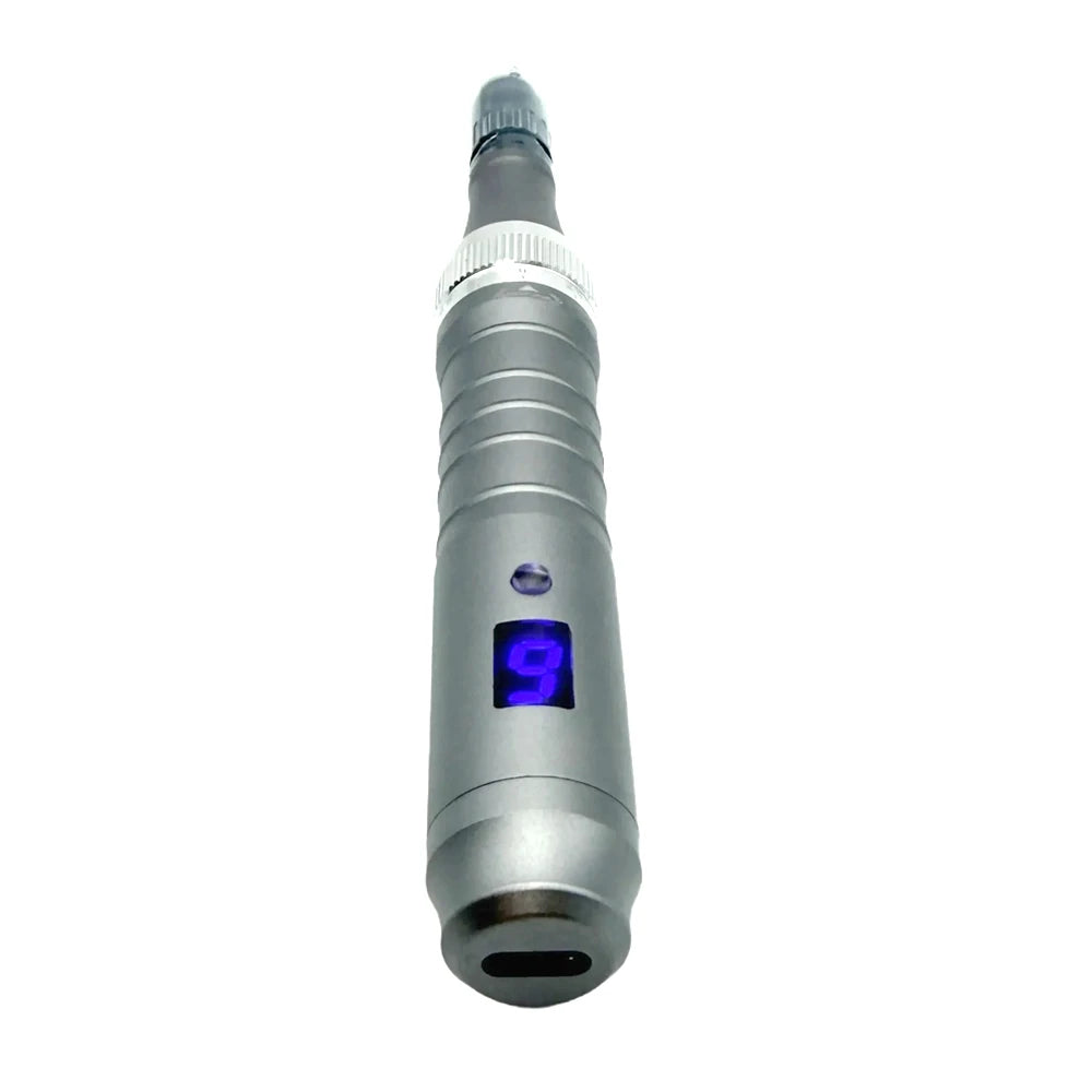 Professional Microneedling Auto Derma Pen M8 Micro Needling Dermapen Kit for Skin Care with 12 Pcs Pins 0.25mm