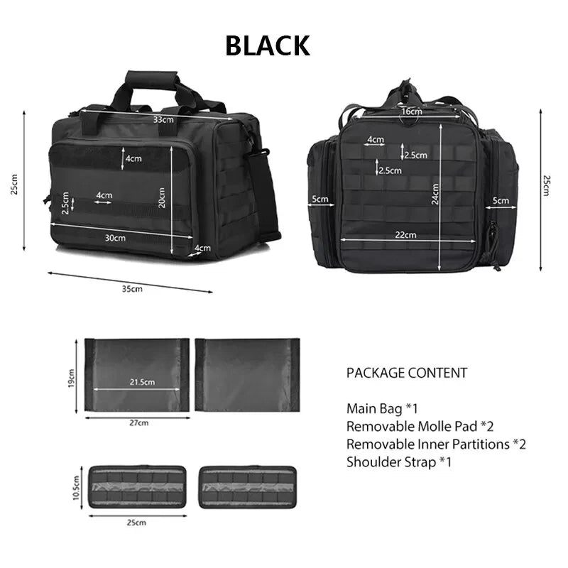 Large Capacity Outdoor Tactical Storage Bag Multi-Functional Sports Handbag Single-Shoulder Tactical Backpack for Sports