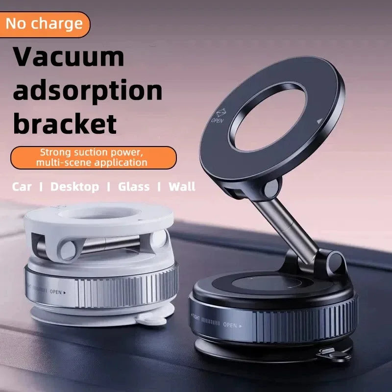 New foldable vacuum adsorption magnetic car phone holder 2025 suction cup dedicated navigation phone holder%#%#%#%#