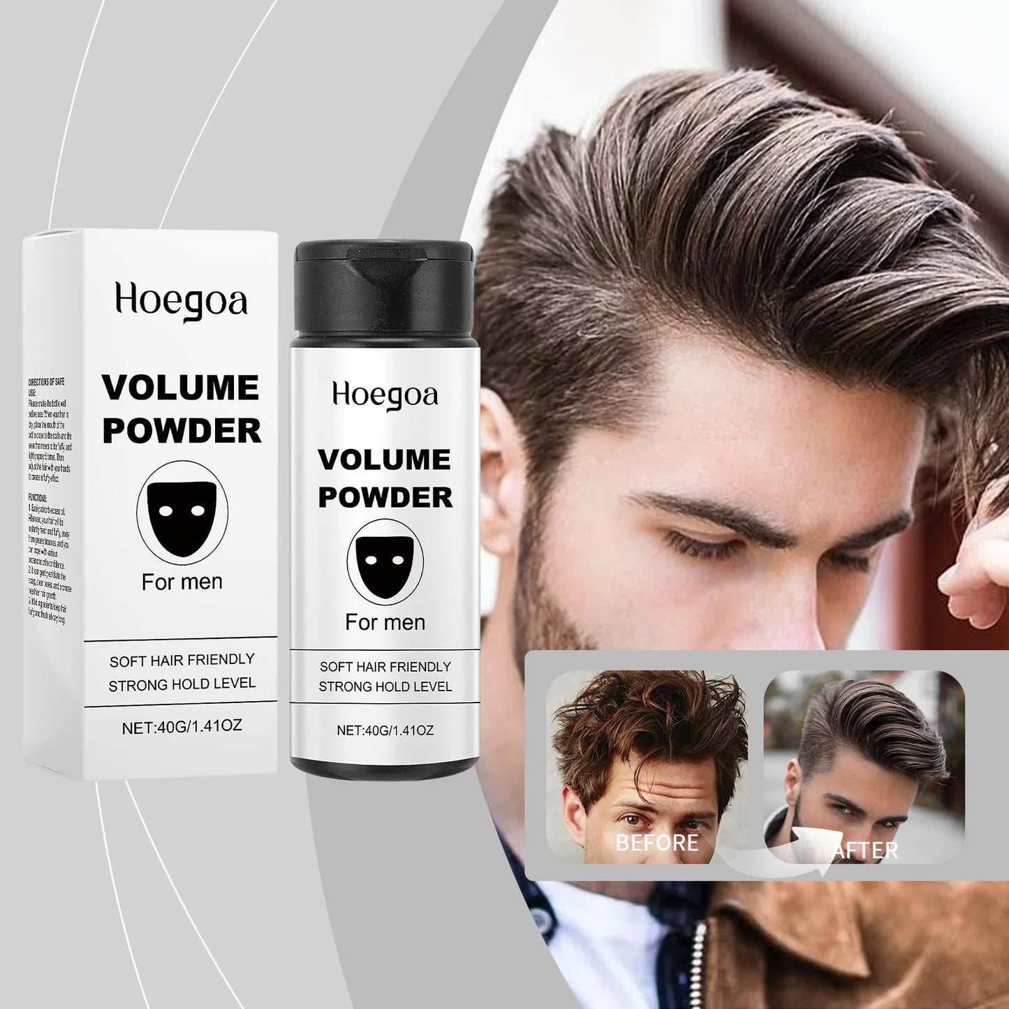 Volumizing Hair Powder Long-Lasting Oil Control Fluffy Hair Powder Increase Hair Volume Enhancing Styling Hair Treatment Salon