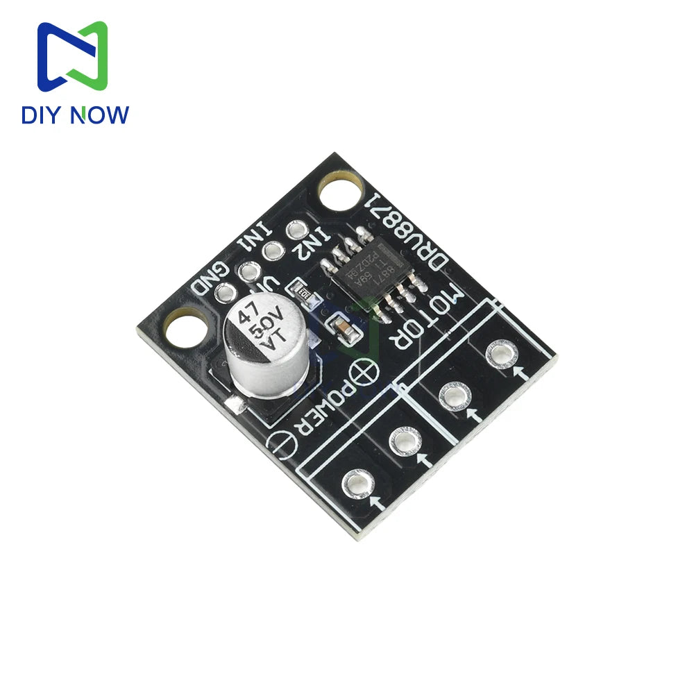 5/1Pcs DRV8871 DC 6.5-45V H-Bridge Motor Driver Module 3.6A Brushed DC Motor Control PWM 10A Sinking Source for DIY Robot
