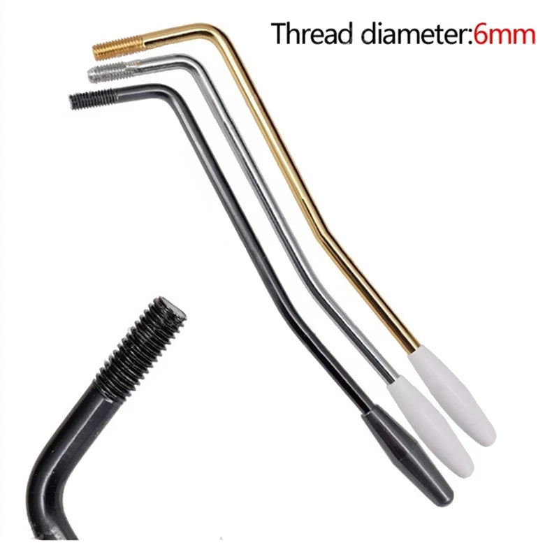 M6 Tremolo Bridge Arm Whammy Bar for Electric Guitar Chrome Black Gold Thread Diameter 6mm Guitar Accessories