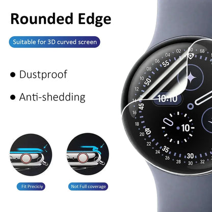 3-5PCS Hydrogel Film Universal Round Watch Screen Protector Film 18-50mm 29mm 30mm 31mm 32mm 33mm 34mm 35mm 36mm 37mm 38mm 39mm