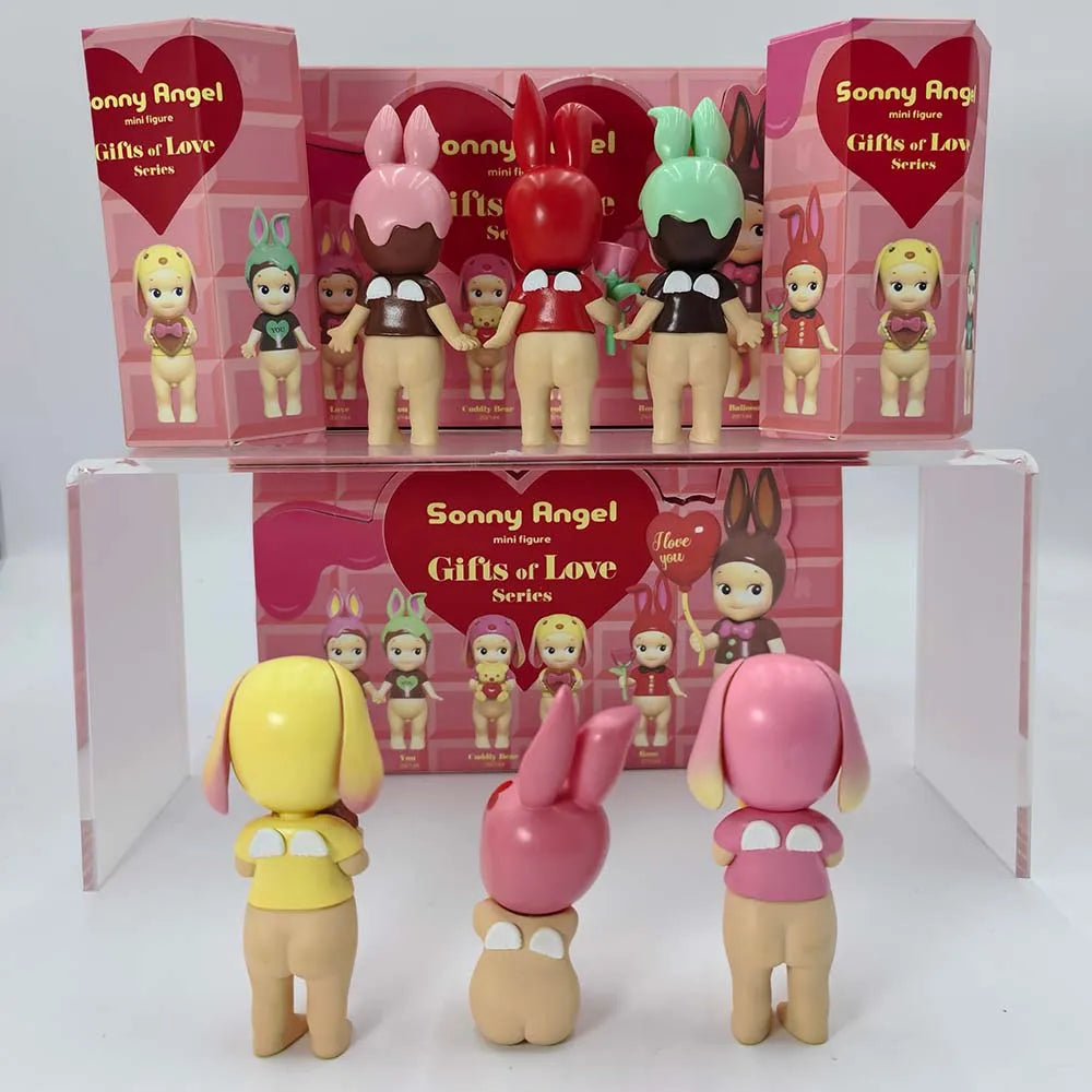Sonny Angel Mini Figure Gifts Of Love Series Chocolate Mysterious Surprise Blind Box Toy Cure Doll Lucky Mascot Girls Gifts