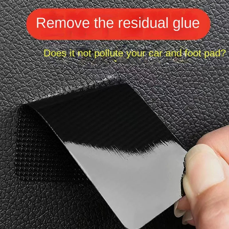 Wholesale Double Sided High Adhesive Fixed Stickers Car Accessories Hook-and-loop Fastener Self-adhesive Attaches Scratch Strap