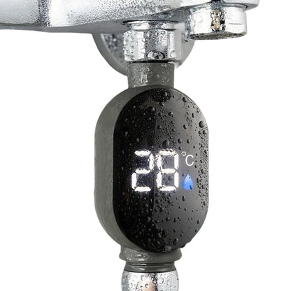 LED Digital Shower Temperature Gauge Waterproof Smart Monitor for Baby Bath Bathroom Accurate Safe Auto-shutoff Durable