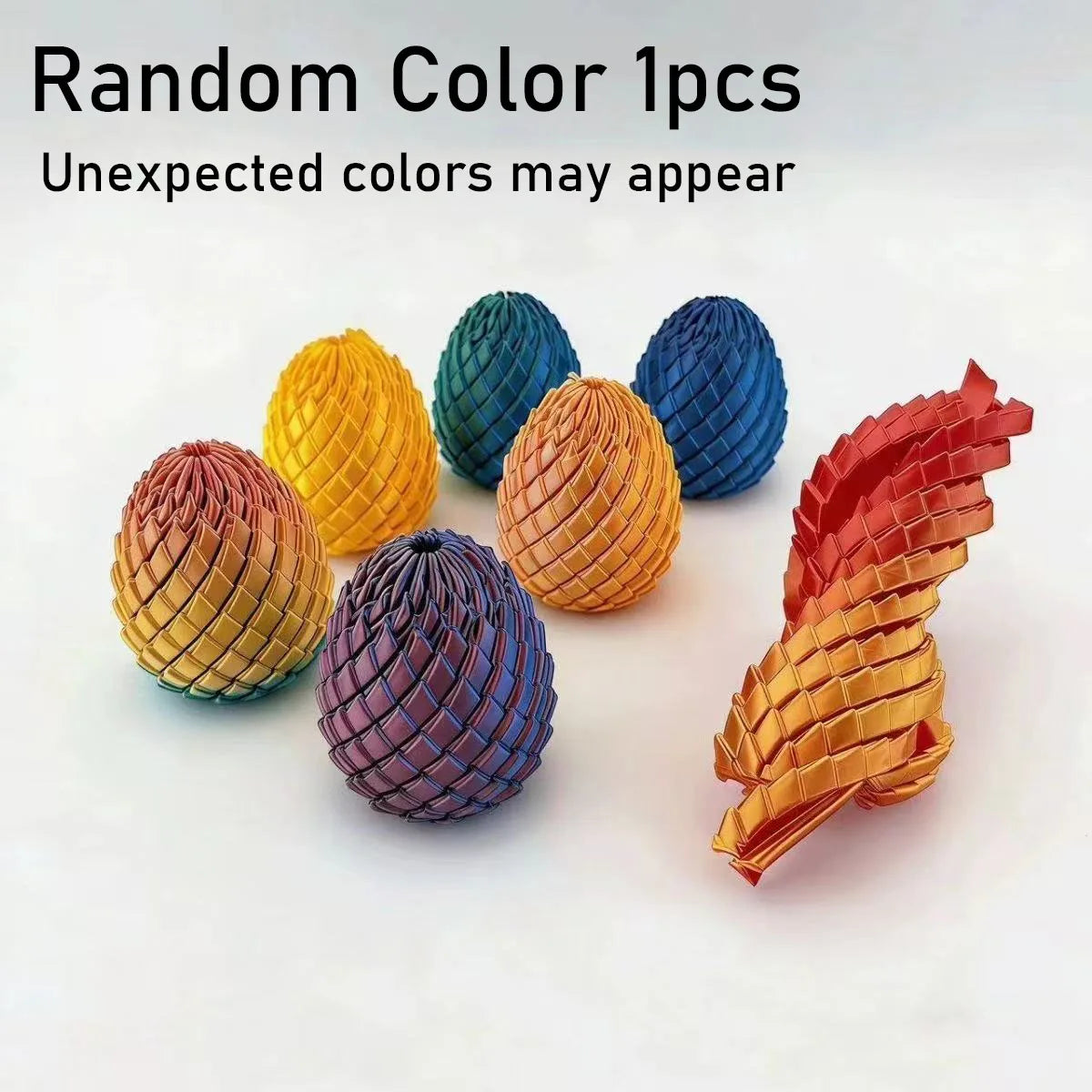Transformable Slime Ball Creative Twist Finger Decompression New Dragon Egg Rotation Deformation Model Toy
