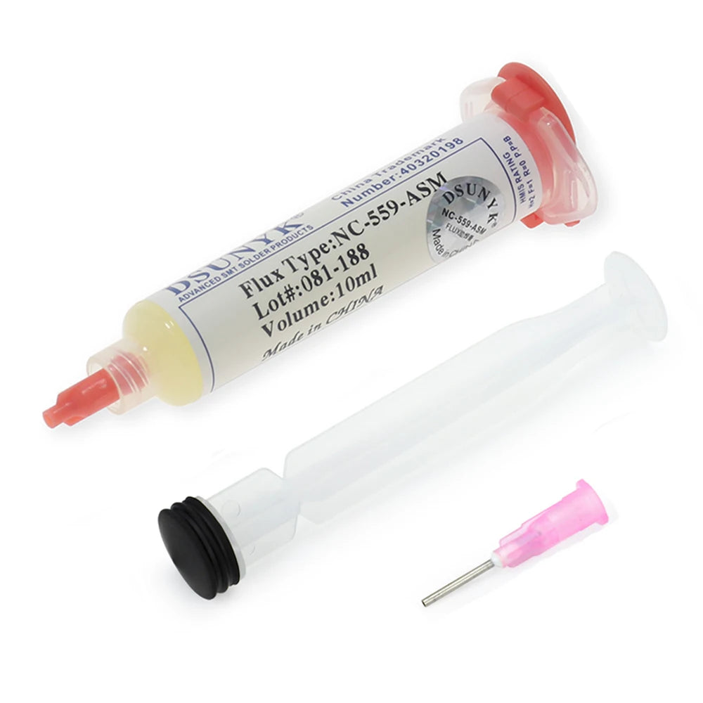 Original NC-559-ASM 10cc Flux No Clean Flux for Soldering SMD BGA Reballing Soldering Welding Flux Solder Paste