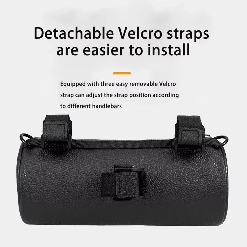OFFBONDAGE Bicycle Front Tube Bag Large Capacity motorcycle Handlebar Bag Portable Multifunctional Shoulder Bag Bike Waterproof