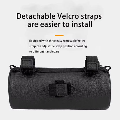 OFFBONDAGE Bicycle Front Tube Bag Large Capacity motorcycle Handlebar Bag Portable Multifunctional Shoulder Bag Bike Waterproof