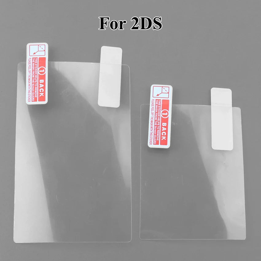 1PCS Top Bottom HD Clear Protective Film For NS NDSL NDSL for 2DS New 3DS XL LCD Screen Protector