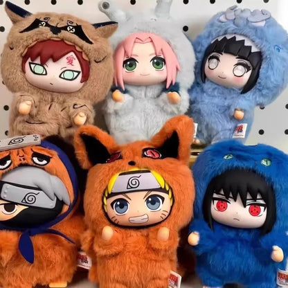 New EAKI Naruto Blind Box Shippuden Party Series Uzumaki Stuffed Shippuden Plush Figure Ornament Toy Collection Gift forChildren