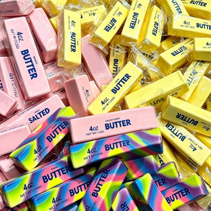1PC Slow Rising Butter Stick Squishy Toy Soft Wet Elastic Squeeze Toy Portable Stress Relief Fidget Toy for Anxiety and Focus