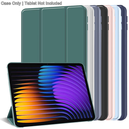 Tri-fold Flip Case For Xiaomi Pad 7/Pad 7 Pro 11.2 inch 2024 Magnetic Stand PU Leather Protective Cover Auto Sleep/Wake up