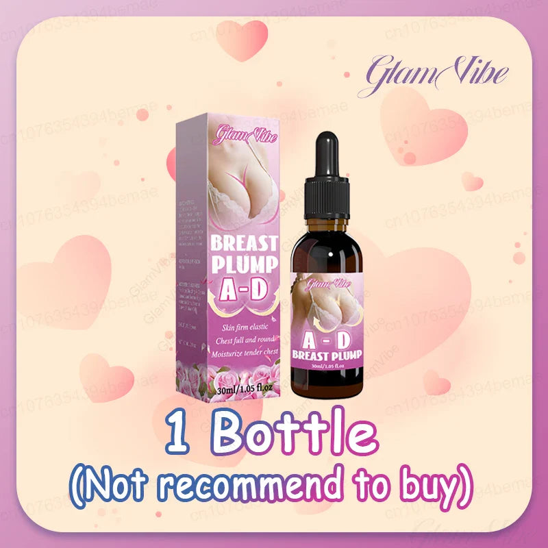 Breast Enhancement Oil and Cream – Natural Bust Enlargement, Firming, Lifting, and Massage Treatment for Bigger, Fuller, and Firmer Chest
