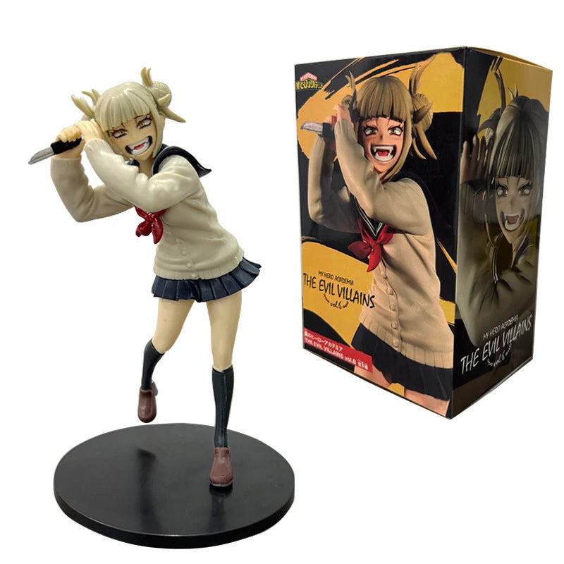 21cm Boku no Hero Academia Anime Figure Bakugo Katsuki Action Figure Midoriya Izuku/Todoroki Shoto Figurine PVC Collection Toys
