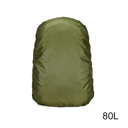 KoKossi 20-80L Lightweight Nylon Water Resistant Waterproof Backpack Outdoor Camping Hiking Travel Cycling Rain Cover Dust Cover