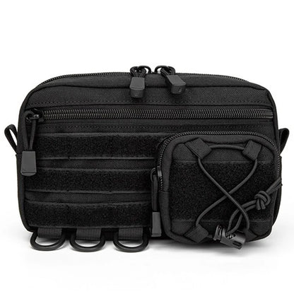 1000D EDC Pouch Molle Organizer Bag Utility EDC Tool Pouch Horizontal Modular Pouch Outdoor Waist Pack EMT Hunting Fanny Pack