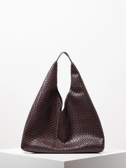 Simple Retro Shoulder Bag, Minimalist Hobo Bag, Work Bag for Women, Large Tote Bags for Ladies, Elegant Ladies' Bag, Grocery Bag