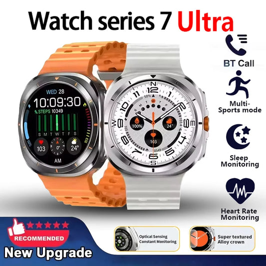 G.L Wear 2025 New Smartwatch for Men Heart Rate Monitoring Bluetooth Calling Fitness Tracking Pedometer Men's Smartwatch