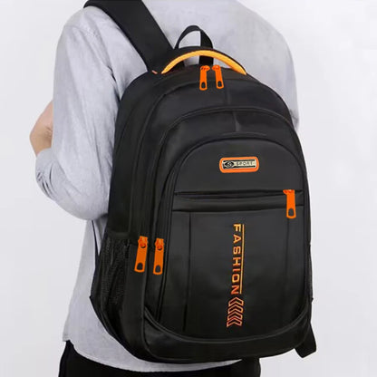 Spring new backpack male leisure business travel backpack Large capacity junior high school bag female computer men's bag