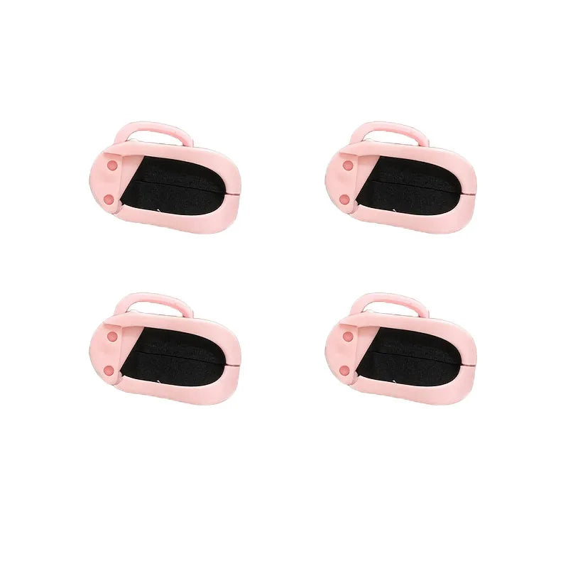 2/4PCS Quick-Attach Fishing Rod Clip Fixed Clip Fishing Functional Fishing Rod Holder Portable Detachable Beach Fishing Rod Clip