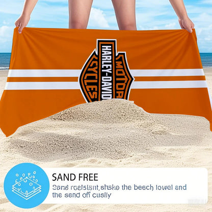 Luxury Redefined Harleys D-Davidson Quick Drying Bath Towel Microfiber beach towel light weight swimming camping yoga beach out