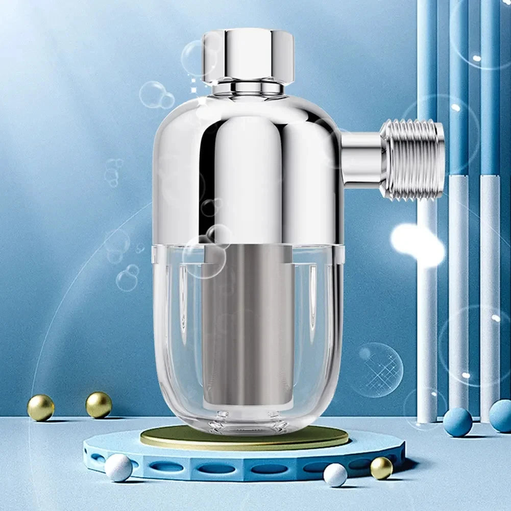 Stainless Steel Household Water Filter Front Inlet Tap Anti-Scale Shower Purifier for Drinking Water