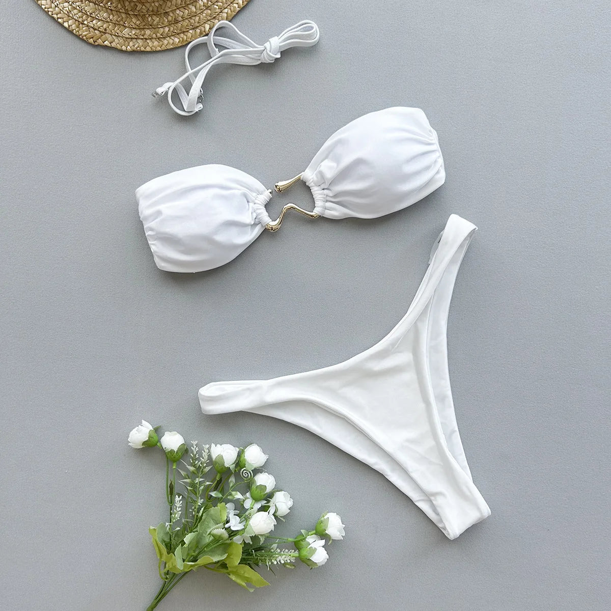 Summer Sexy Bikinis Swimsuits Women Swimwear Push Up Female Beach Swim Wear Bathing Suits Brazilian Bikini Set Pool Bather 2026