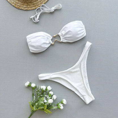 Summer Sexy Bikinis Swimsuits Women Swimwear Push Up Female Beach Swim Wear Bathing Suits Brazilian Bikini Set Pool Bather 2026