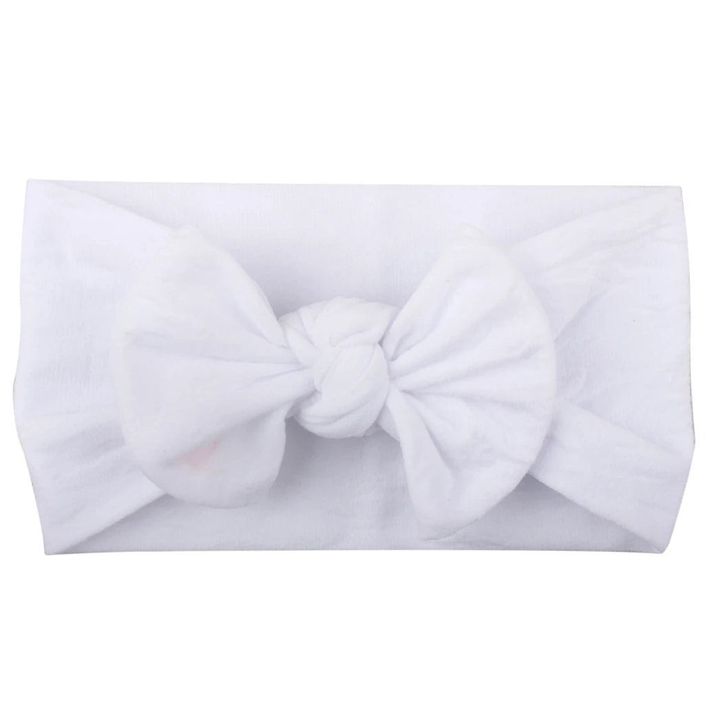 Baby Headband Girls Headwear Hair Accessory Bow Knot Bandage Infant Newborn Toddlers Clothes Kids Rabbit Ear Photo Props