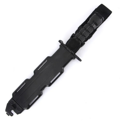 M9 Model Tactical Rubber Knife CS Game Training Outdoor Multi Tool Plastic Bayonet Army Fan Collect Gift Toy