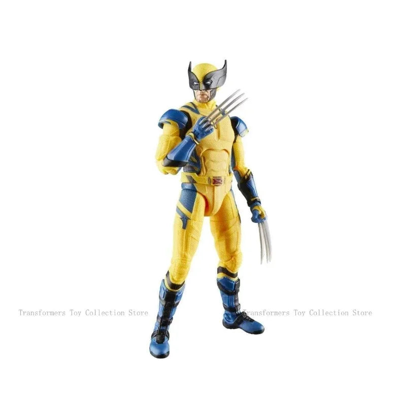 New stock Hasbro Marvel Legend series Wolverine yellow classic battle suit 6-inch movie figurine model toy collection birthday