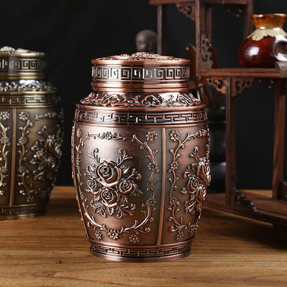 Metal Cremation Urns for Human Ashes, Coffin Box, Pet Memorial, Keepsake Urns, Small Animal Urn, Funeral