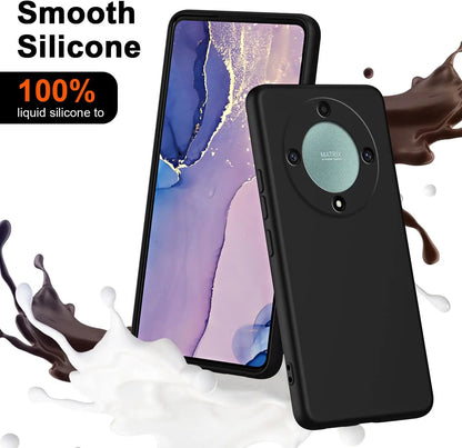 Flexible Liquid Silicone TPU Case For Honor Magic 8 Lite Magic8 Pro X9d 5G Protective Cover Back Shell Fundas Coque Capa