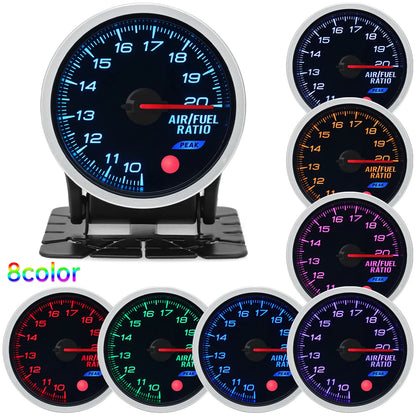 Universal Auto 12V 52mm 8 Color Racing Car Oil Pressure Water Oil Temp EGT Exhaust Temp Turbo Boost Tachometer Gauge Meter