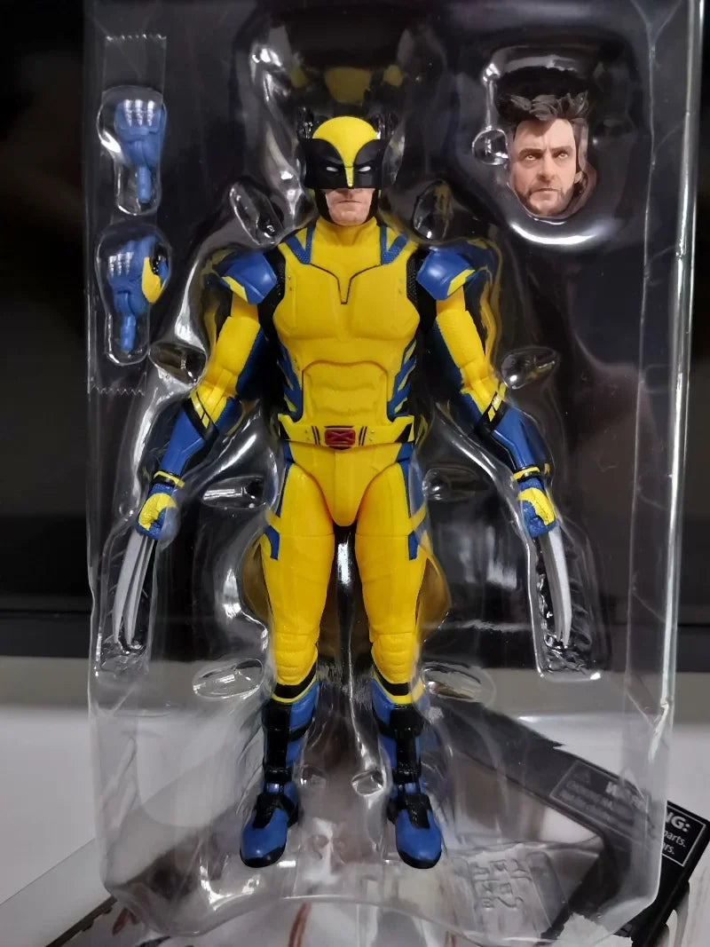 New stock Hasbro Marvel Legend series Wolverine yellow classic battle suit 6-inch movie figurine model toy collection birthday