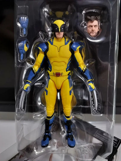 New stock Hasbro Marvel Legend series Wolverine yellow classic battle suit 6-inch movie figurine model toy collection birthday