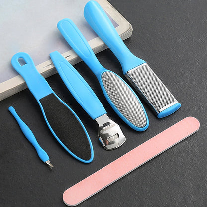 Professional Pedicure Tool Set, Stainless Steel Foot Care Kit, Dead Skin Remover, Pedicure Kit, Foot File Kit, Foot Healing Tissue Remover