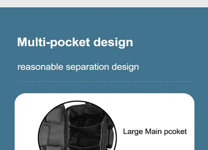 55L Luggage Duffel Bag Camping Backpack Tactical Large Bags Men's Hiking Travel Mountaineering Trip Utility Gym Weekend Duffle