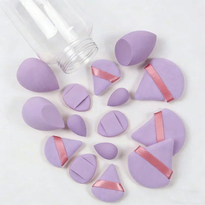 12pcs/15pcs Makeup Sponge Beauty Egg Cosmetic Blender Super Soft Foundation Sponges Powder Puffs Women Make Up Tools Accessories
