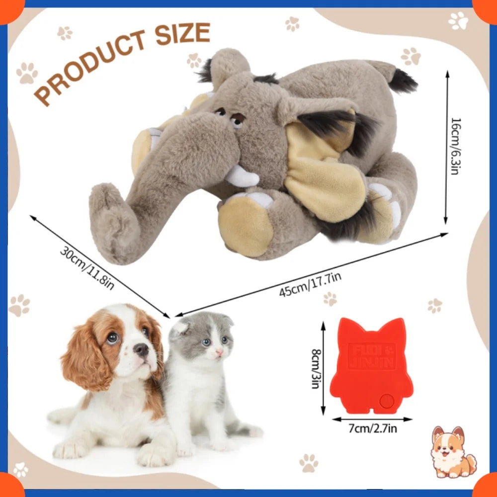 Plush Puppy Heartbeat Toys, Birthday Gifts, Rich Dog Puzzle Toys, Behavior Training, 16 Christmas